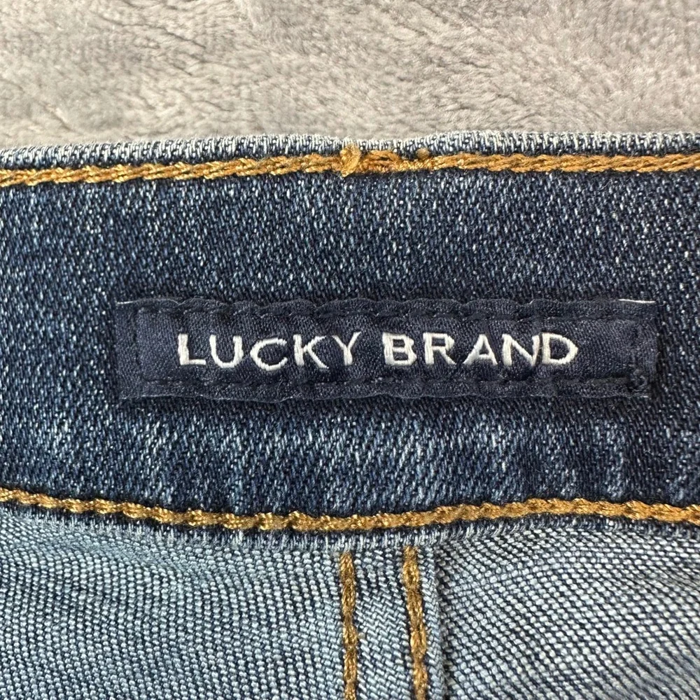 Lucky Brand 363 Vintage Straight Jeans Mens Size 42x34 Blue Medium Wash